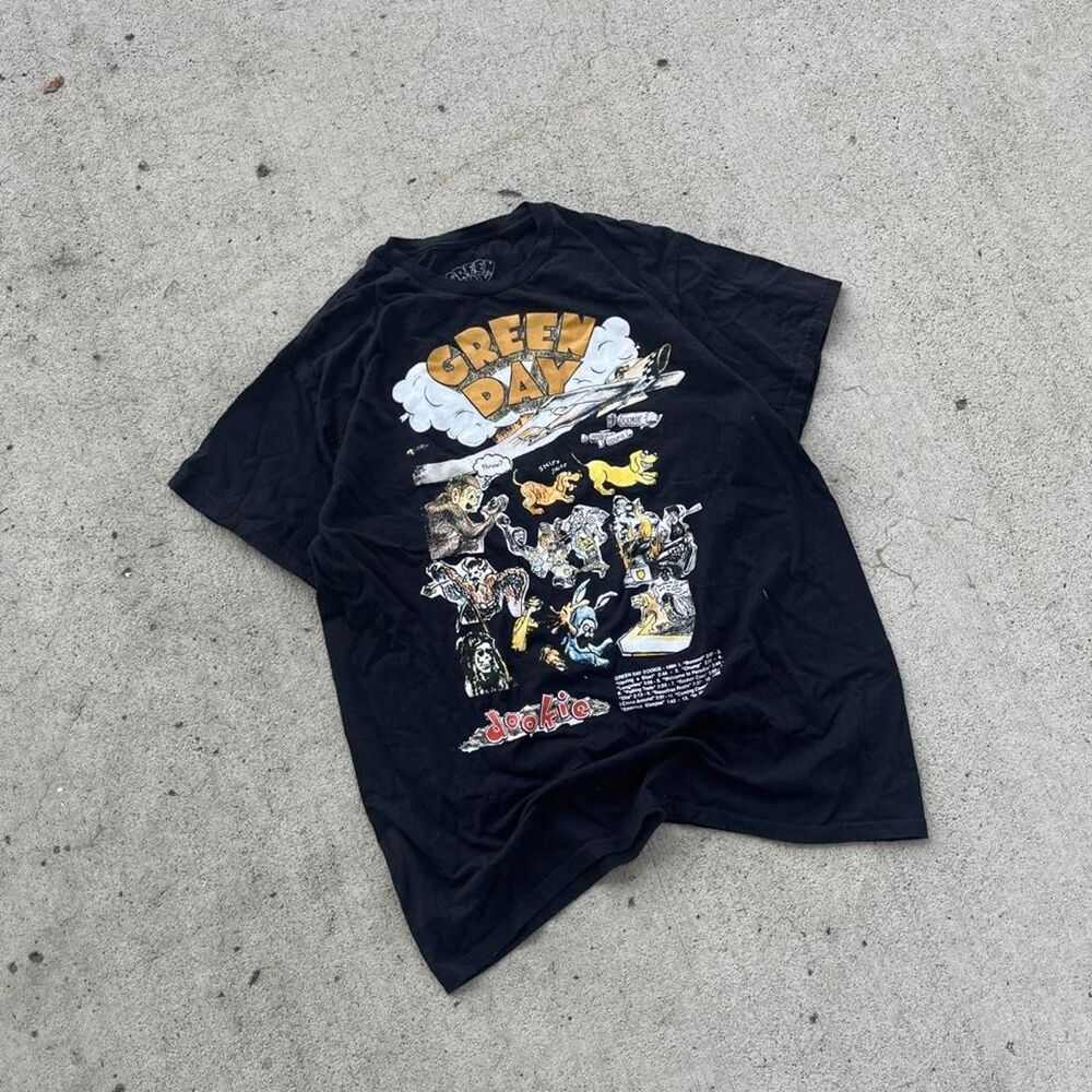 Green Day Band Music Graphic Tee Shirt